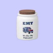 EMT We Are The Difference candy jars