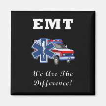 EMT We Are The Difference Fridge Magnet