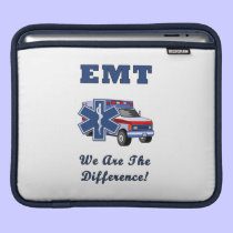 EMT We Are The Difference ipad sleeves