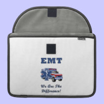 EMT We Are The Difference macbook sleeves