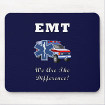 EMT We Are The Difference mousepads