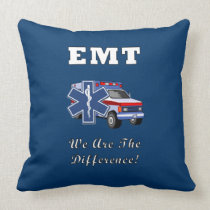 EMT We Are The Difference pillows