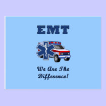 EMT We Are The Difference postcards