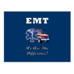 EMT We Are The Difference Postcard