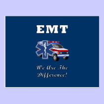 EMT We Are The Difference postcards