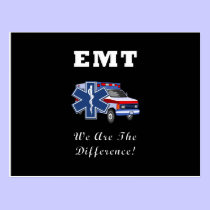 EMT We Are The Difference postcards
