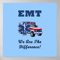 EMT We Are The Difference Print