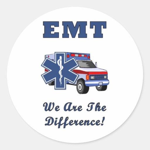 EMT We Are The Difference Sticker