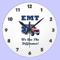 EMT's Are The Difference wall clocks