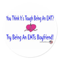 EMTs Boyfriend Sticker
