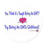 EMTs Girlfriend Stickers