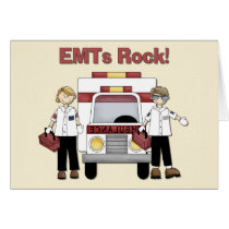 EMTs Rock cards by naturetees EMTs Rock cards