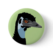Emu Badge buttons by webofcolour Emu Badge buttons