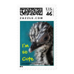 Emu Chick postage stamp-customize