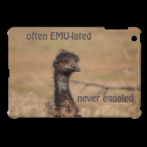 Emu Often EMU-lated Never Equaled iPad mini case ipad mini cases
