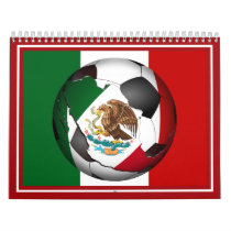 En Espanol - Mexico Soccer Ball  Photo Frame Calendars