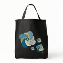 En Espiral azul dorado. Bag by arraias En Espiral azul dorado. Bag