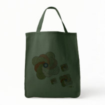 En Espiral verde teja. Bag by arraias En Espiral verde teja. Bag