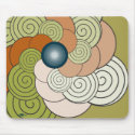 En Espiral verde teja. Mousepad by arraias En Espiral verde teja. Mousepad