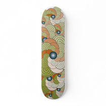 En Espiral verde teja. Skateboard by arraias En Espiral verde teja. Skateboard