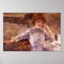En la Grenouillere by Pierre Renoir Posters