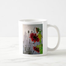 En la niebla tazas de café