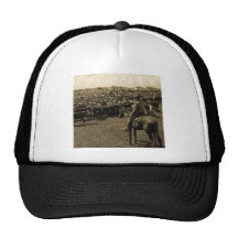 En los llanos de Tejas debajo de los cielos del az Gorros Bordados