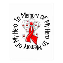 En memoria de mis alas del ángel del cáncer de san postales