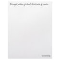 En-tête de lettre letterhead by soulpoetrysite En-tête de lettre letterhead