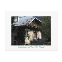 En vacances au Camp des Cimes! postcards