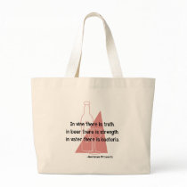 En Vino Veritas -retro Tote Bags