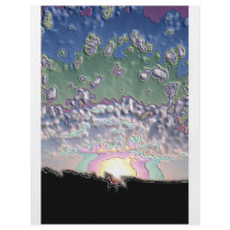 Enamel Setting sun flyers by WeddingWorks Enamel Setting sun flyers