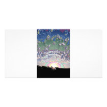 Enamel Setting sun photo cards
