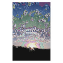 Enamel Setting sun stationery