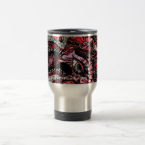 Enamoured in Pink Travel Coffee Mug mugs