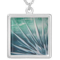 Encaustic explosion necklaces