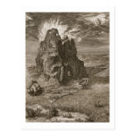 Enceladus Buried Underneath Mount Etna, 1731 (engr Postcards