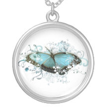 Enchanted Blue Personalized Necklace