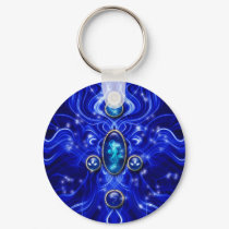 Enchanted Bluesea Flame Keychain by SlayerX Enchanted Bluesea Flame Keychain