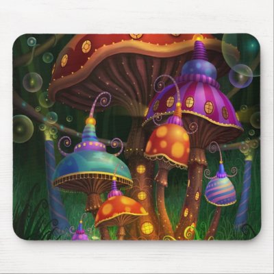 enchanted_evening mouse mat by colbiddy