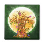 Enchanted Faerie Tree Magnet