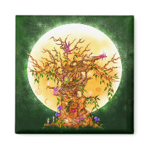 Enchanted Faerie Tree Magnet