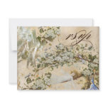 Enchanted Faeries, Vintage RSVP response card Invite
