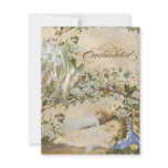 Enchanted Faeries, Vintage Wedding Invitation