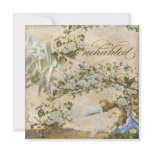 Enchanted Faeries, Vintage Wedding Invitation