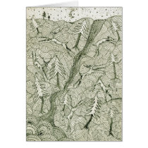 "Enchanted Forest" Card cards