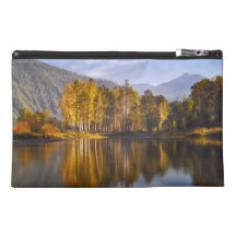 Enchanted Forest In Autumn Travel Accessories Bags