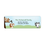 Enchanted Forest PRINTABLE ADDRESS LABELS