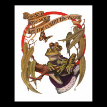 Enchanted Frog Poster posters by geo_barr Enchanted Frog Poster posters