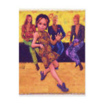 Enchanted Garden Dancing Postcards